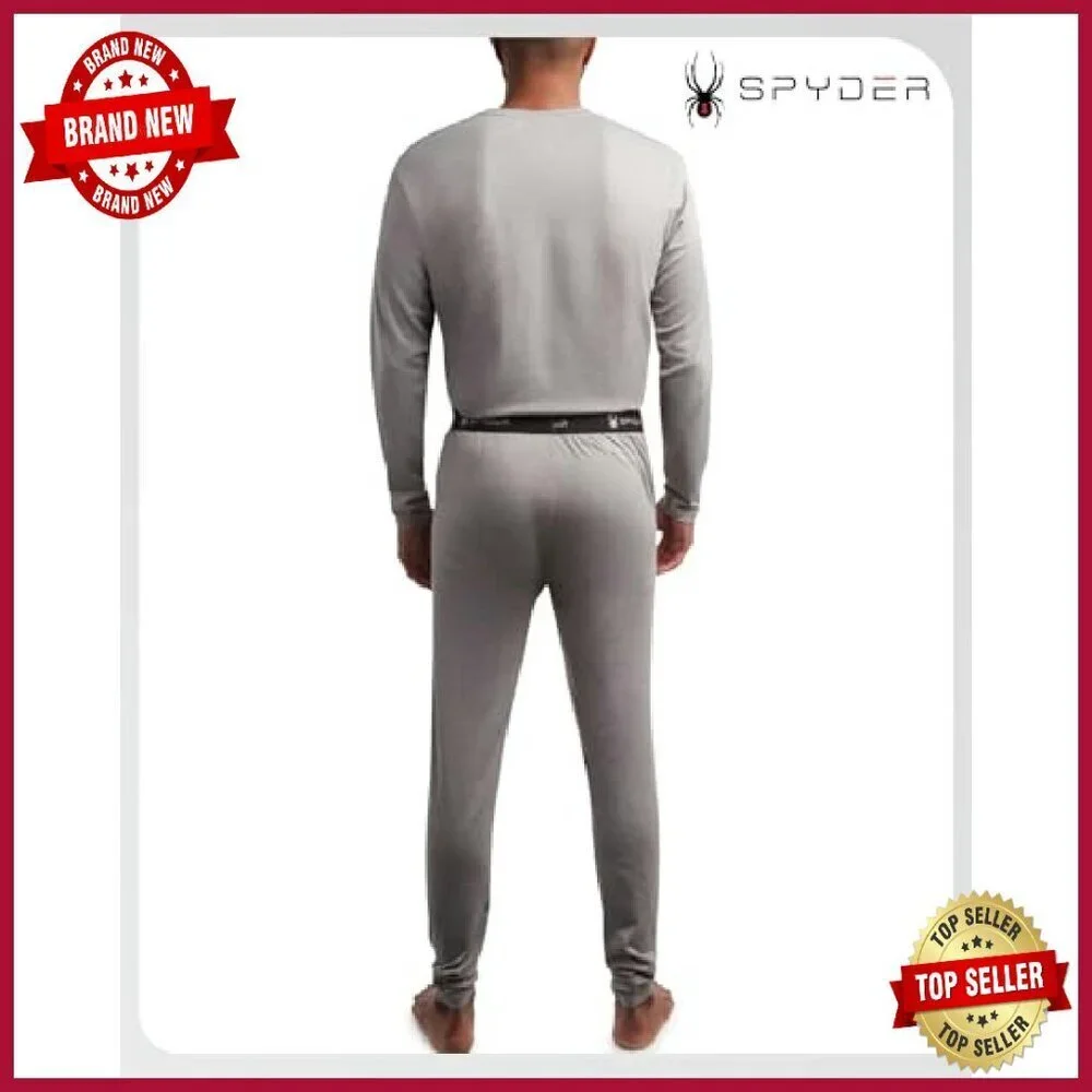 Men's Fleece Lined Thermal Base Layer Set Top & Bottom